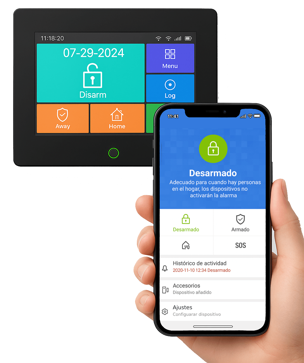 Mobile app interface